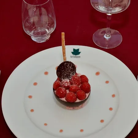 מלון Logis - Restaurant Le Tulipier
